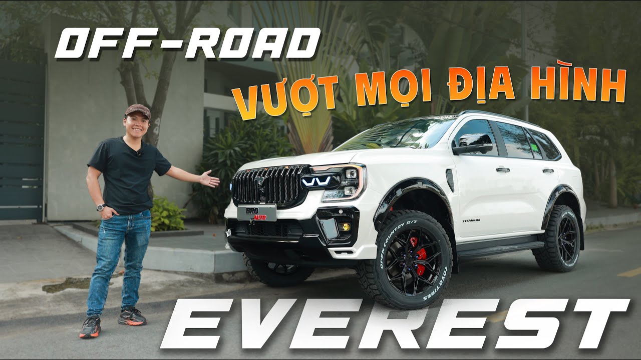Ford Everest 2026 độ Full Ngoại Thất | Mạnh Mẽ Từ Ánh Nhìn Đầu Tiên
