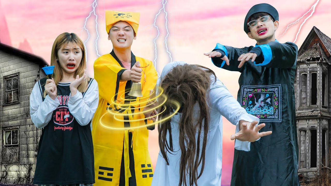 Hạt Tiêu Chém Gió Thành Bão - Trung Chuối Tương Kế Tựu Kế Đóng Làm Pháp Sư Bắt Ma - Phim Hài Táo TV