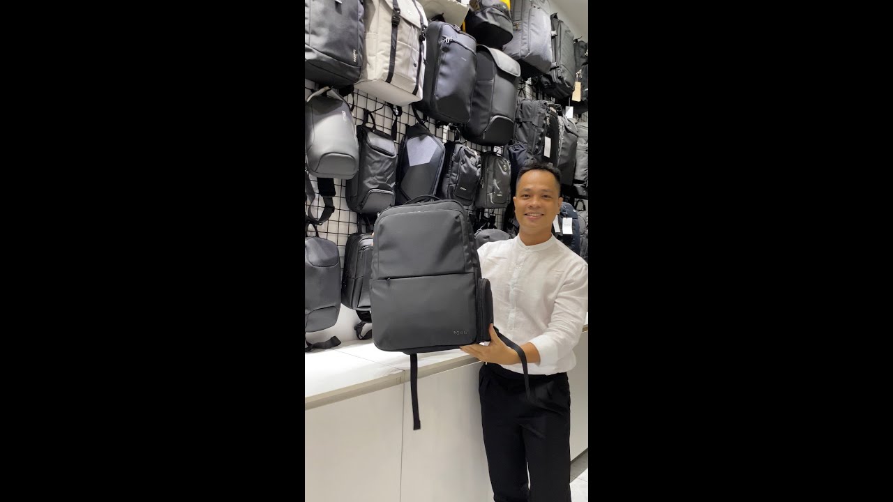 Balo Laptop Thời Trang Hiện Đại, Thiết Kế Tối Giản & Thanh Lịch ROKIN ASTON