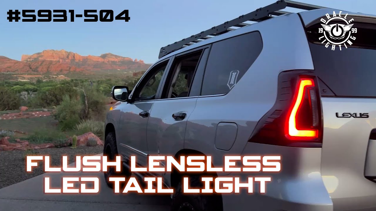 Installation: Flush Lensless LED Tail Lights for 2010-2023 Lexus GX460 and Toyota Prado
