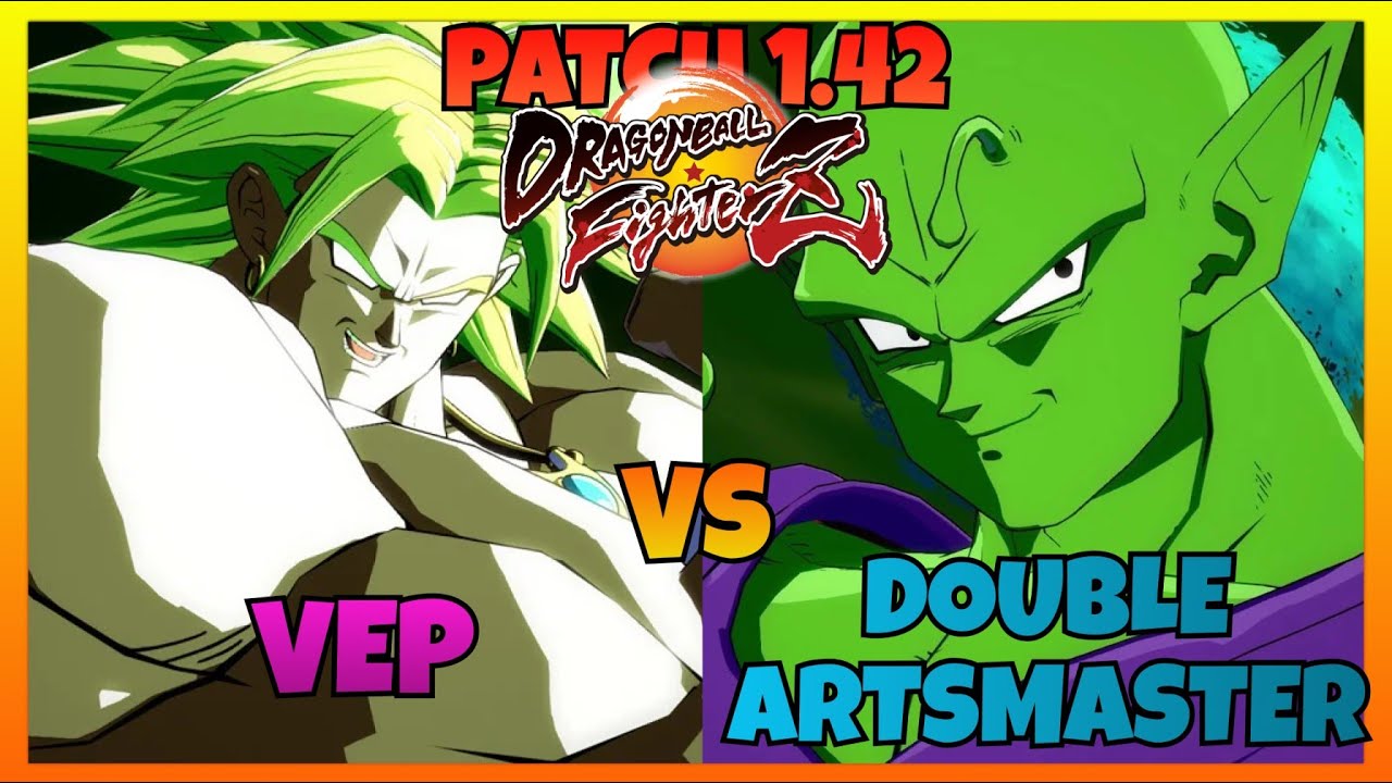 DBFZ - VEP vs DOUBLEARTSMASTER gameplays (Android 21, Cell, Z Broly vs Z Broly, Piccolo, GT Goku)