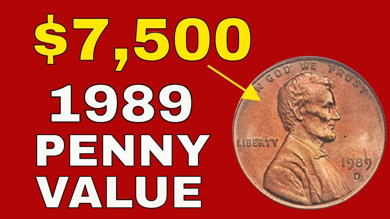Rare 1989 pennies worth money! 1989 penny value!