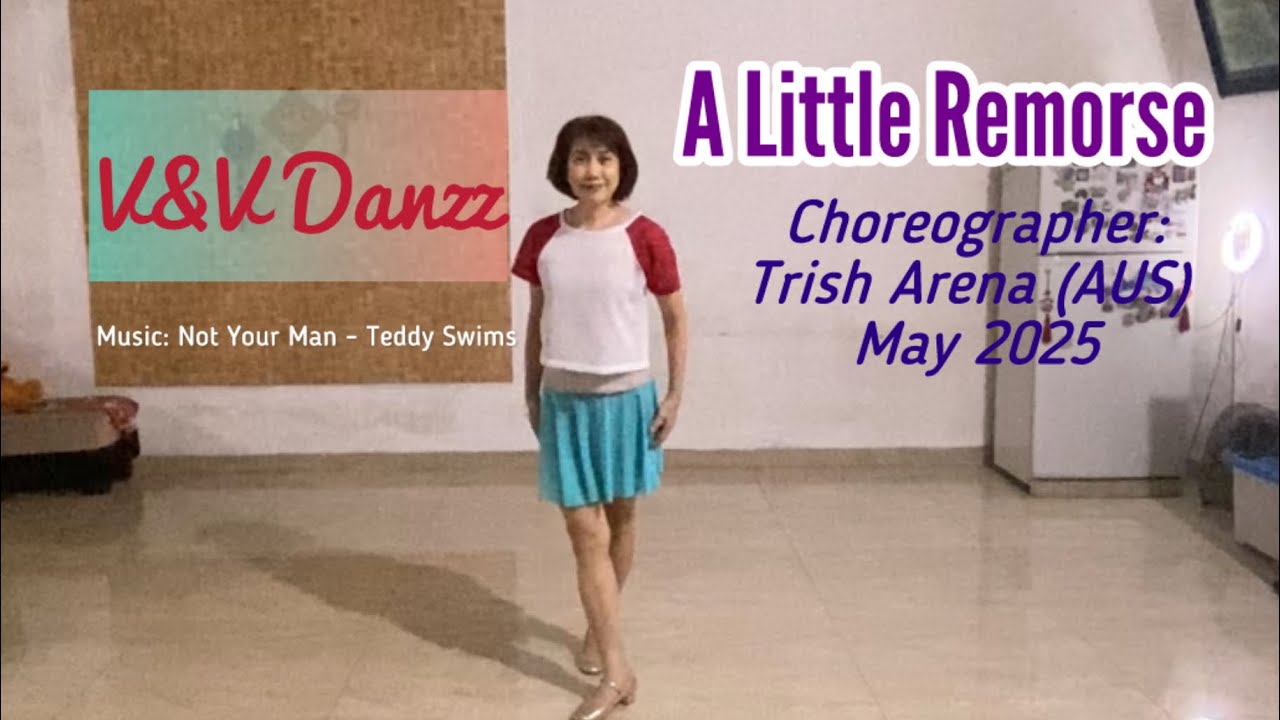 A Little Remorse - Line Dance (Choreo: Trish Arena)