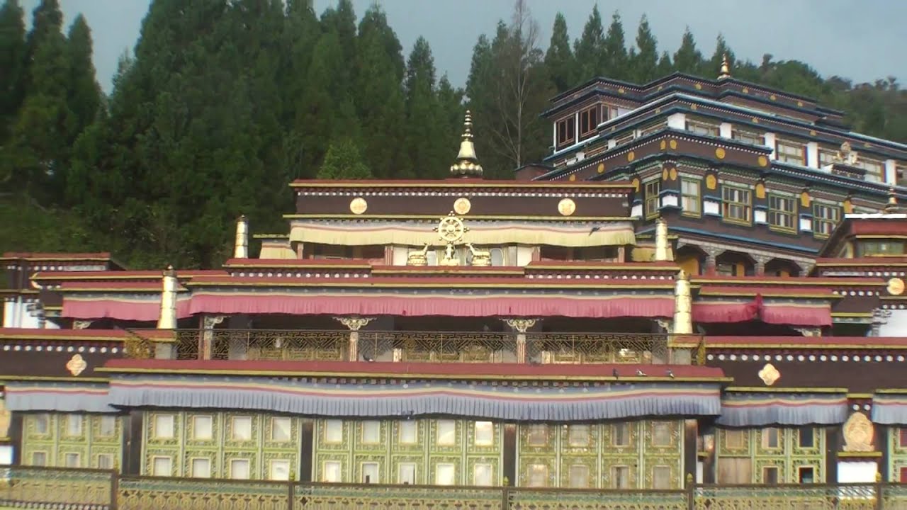 Rumtek Monastery Dharma Chakra Center (East Sikkim) - India 2009 [HD]