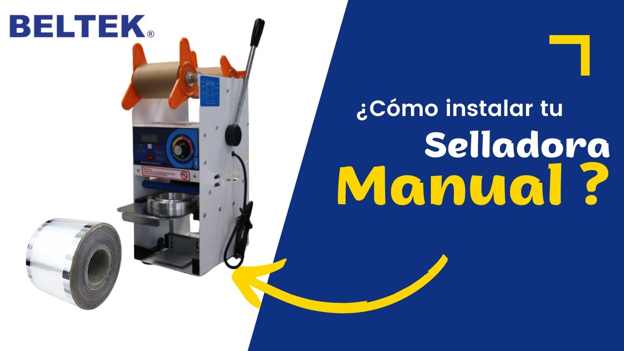 Instalación selladora manual