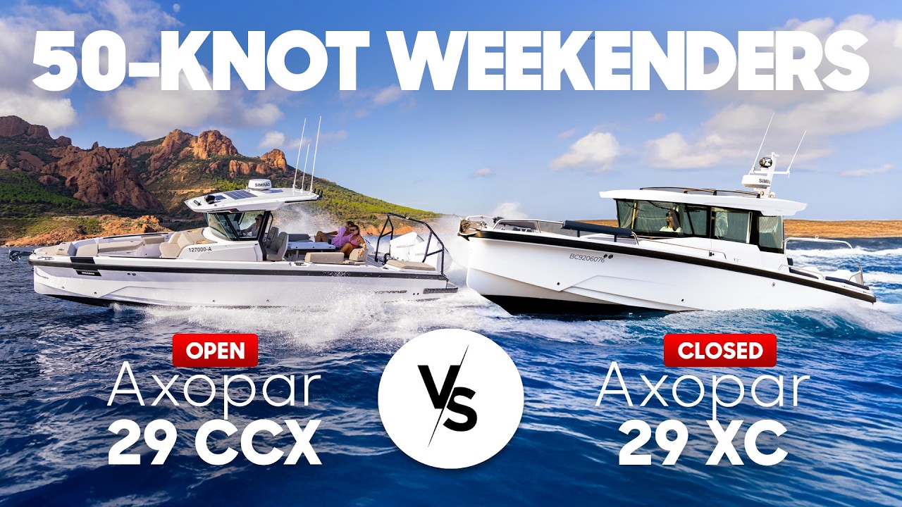 🚤 Бюджетные прогулки на лодке: как Axopar 29 оправдывает свою цену! Тест и обзор Axopar 29 XC и CCX