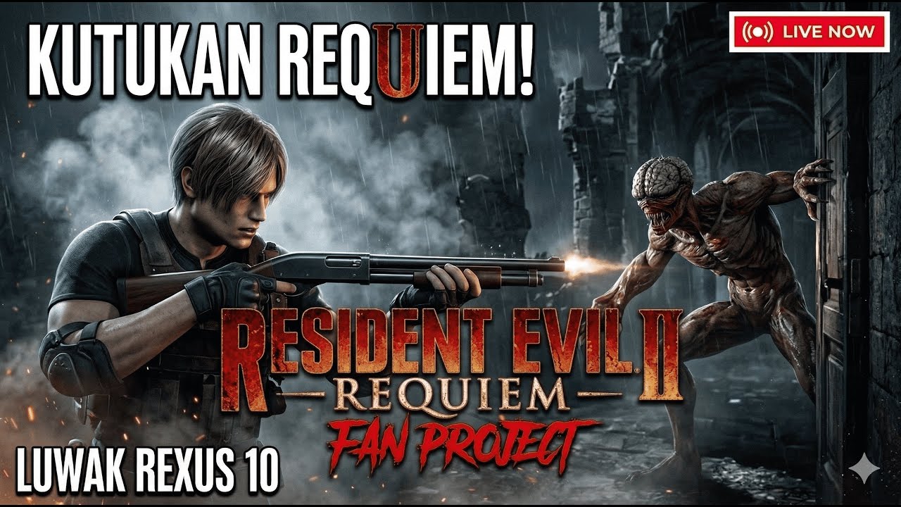 Menghadapi Kutukan Requiem! Main Resident Evil Requiem | Luwak Rexus 10