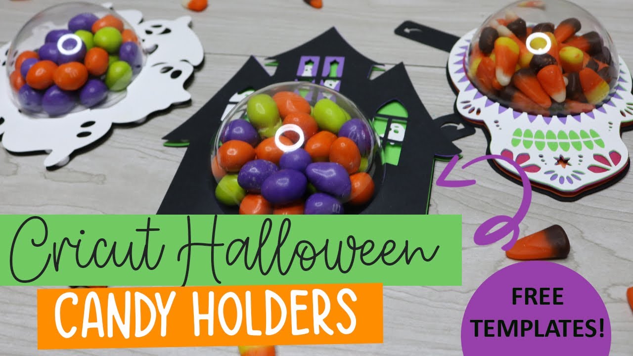 DIY Halloween Candy Holders for Cricut