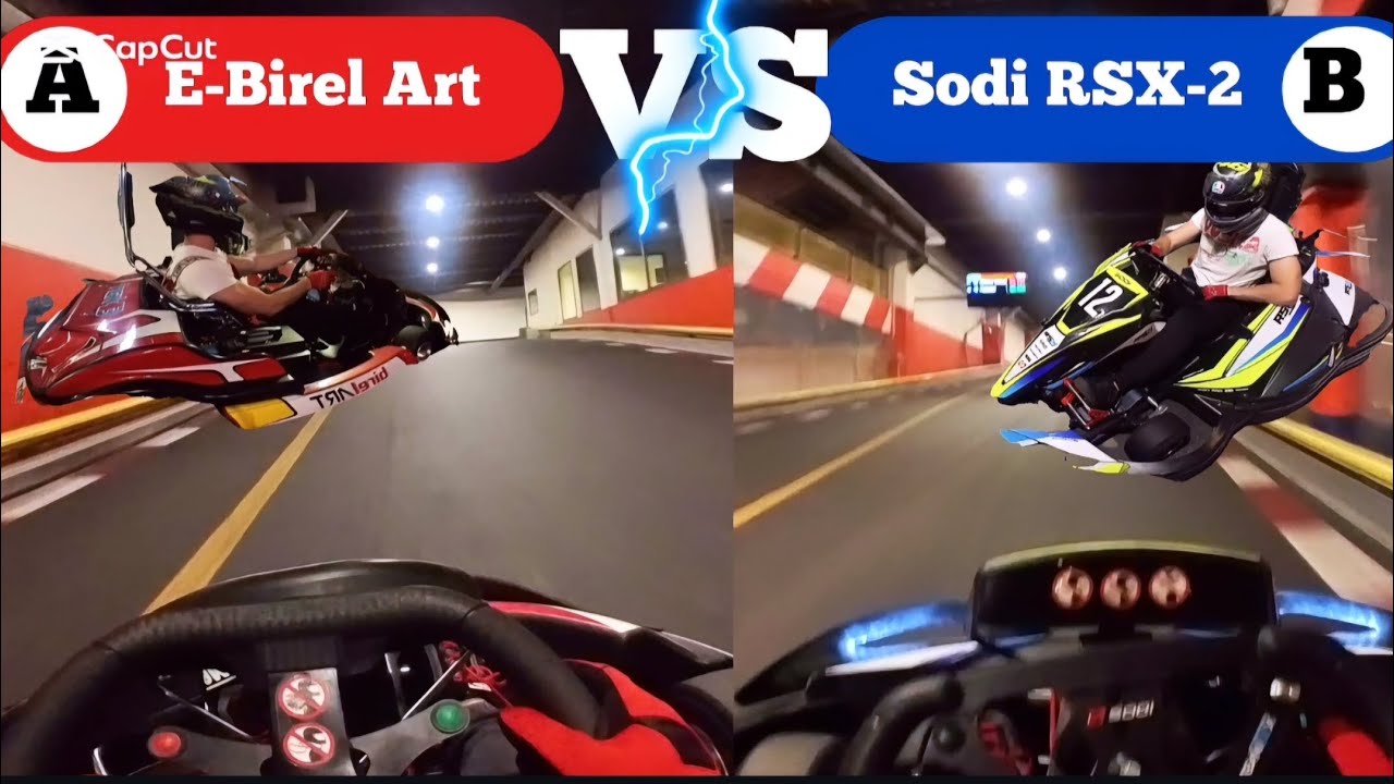 Best Lap : 31.5 Birel VS 35.4 Sodi RSX-2 - Space Game Vallecamonica