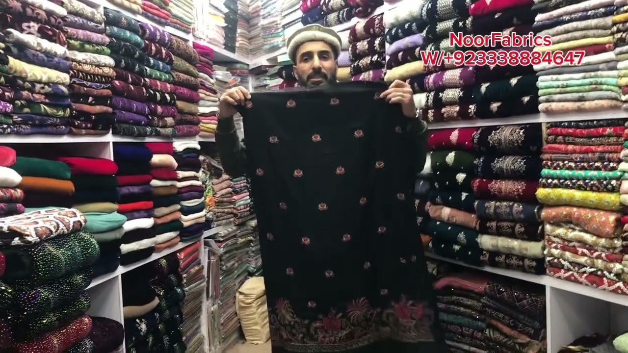 BareezeStyle embroidered 3P karandi #onlineshopping🛍 Contact 👉#03338884647 National & International 