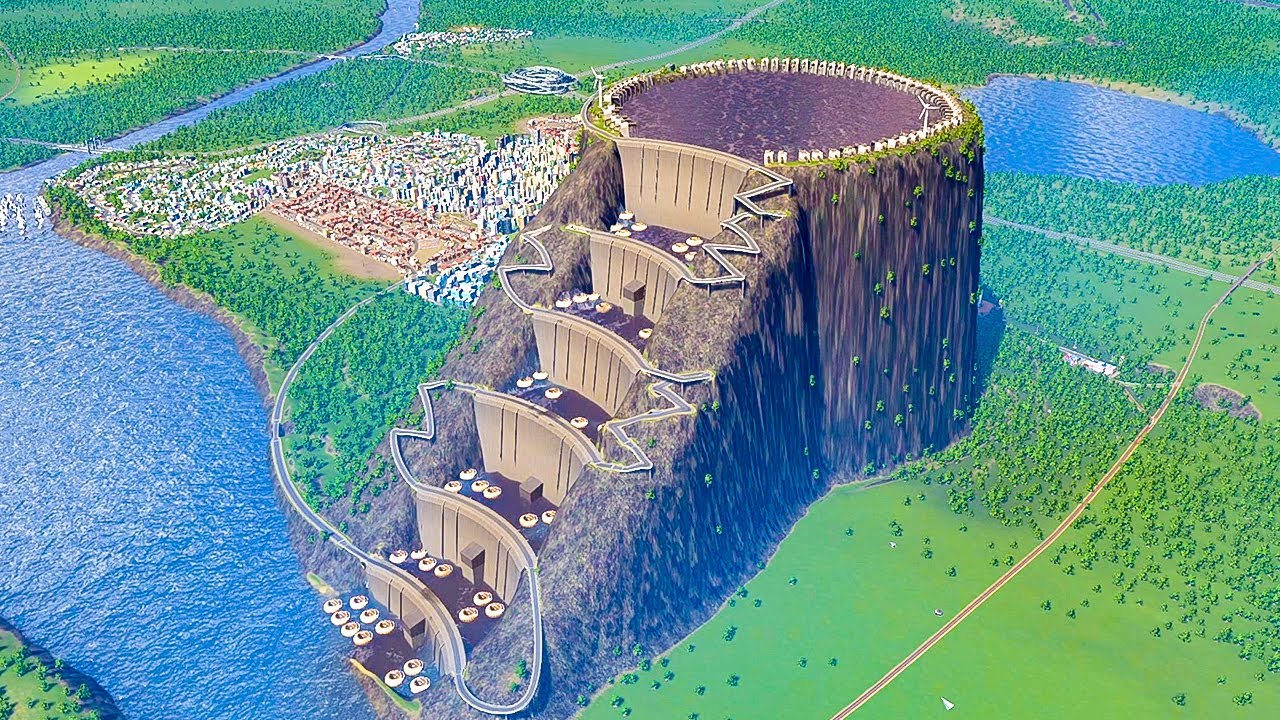 Turning poop into INFINITE POWER in Cities Skylines! 696969 sub special!