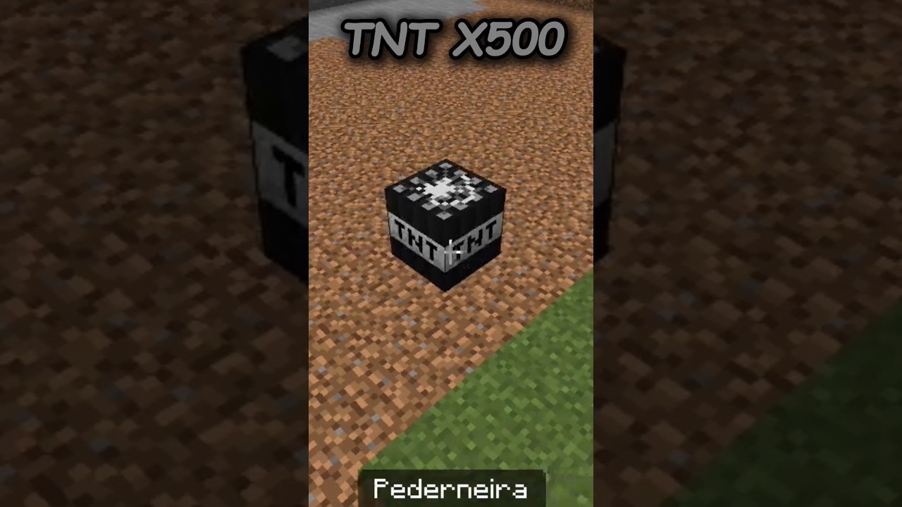 Tipos De TNT #3 #minecraft #shorts