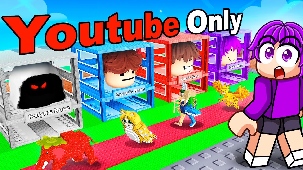 Sneaking Into A YOUTUBER ONLY Server!