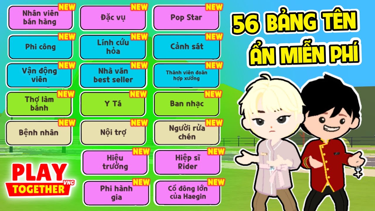 PLAY TOGETHER | BEDY NHẬN 56 BẢNG TÊN MIỄN PHÍ Ở ACC MỚI NHỜ CÁCH NÀY