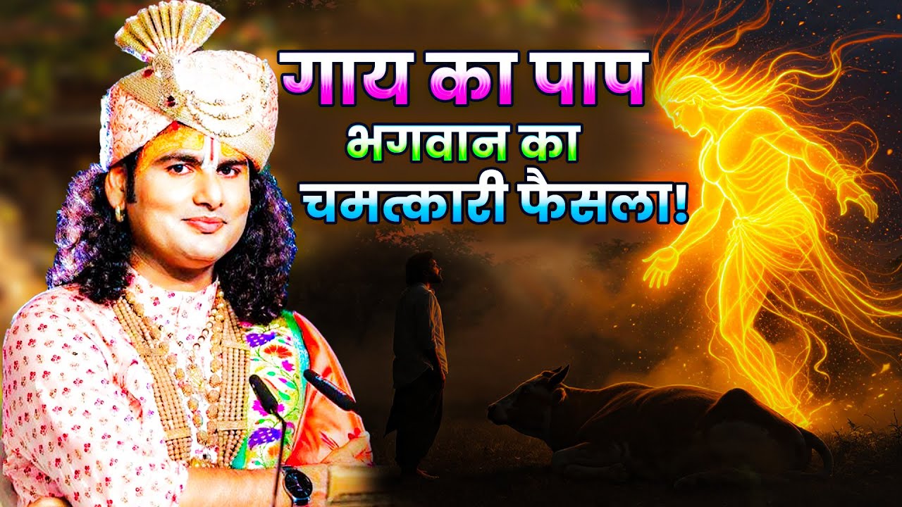 गाय के पाप का फैसला किसने किया? | भगवान ने चरवाहा बनकर दिया चमत्कारी न्याय | Aniruddhacharya ji