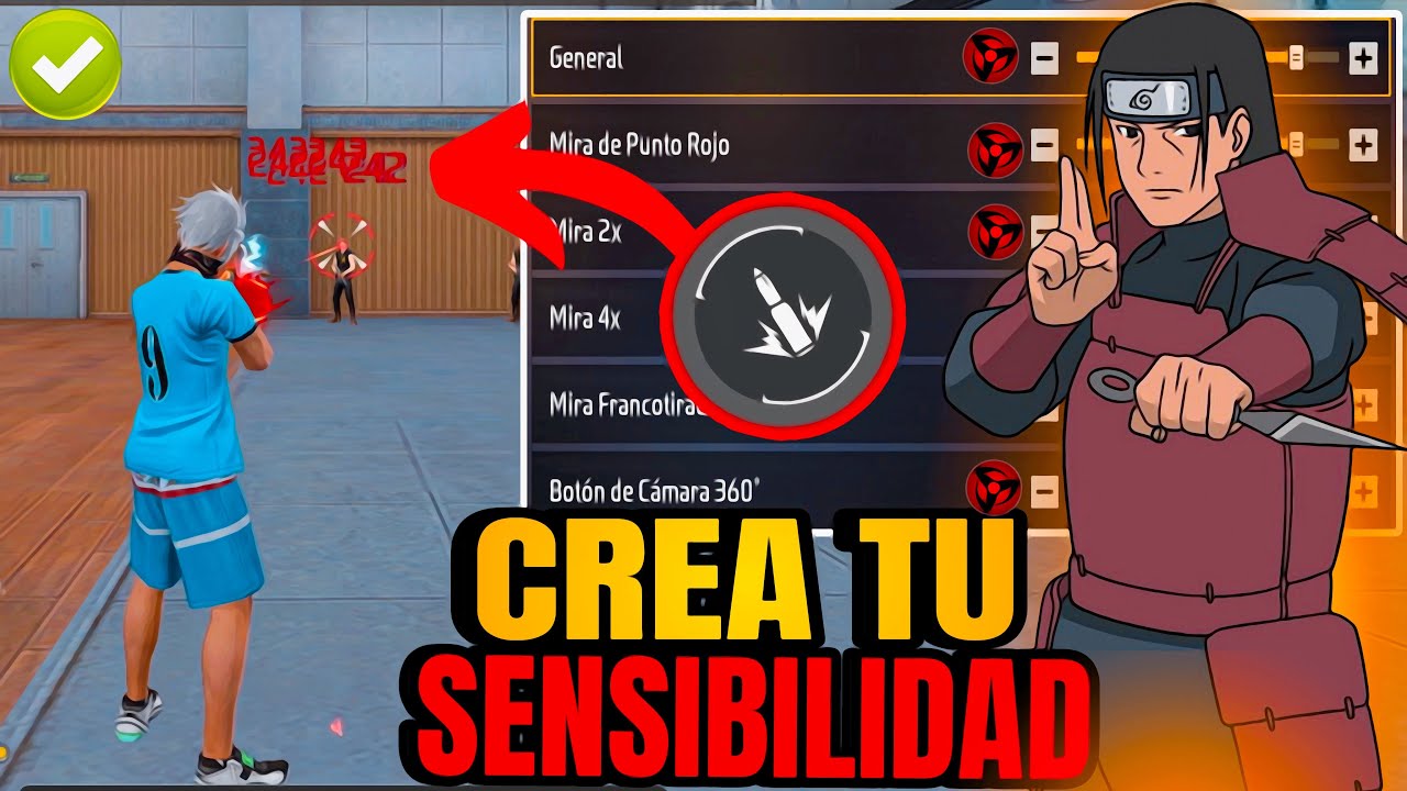 !COMO CREAR TU SENSIBILIDAD 👹PERFECTA EN FREEFIRE PARA SUBIR MIRA ⚙️DESPUÉS DE LA ACTULIZACION💀