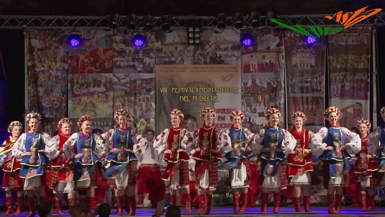 Ukrainian Dance Ensemble  Podilya England at Festival of Bracciano