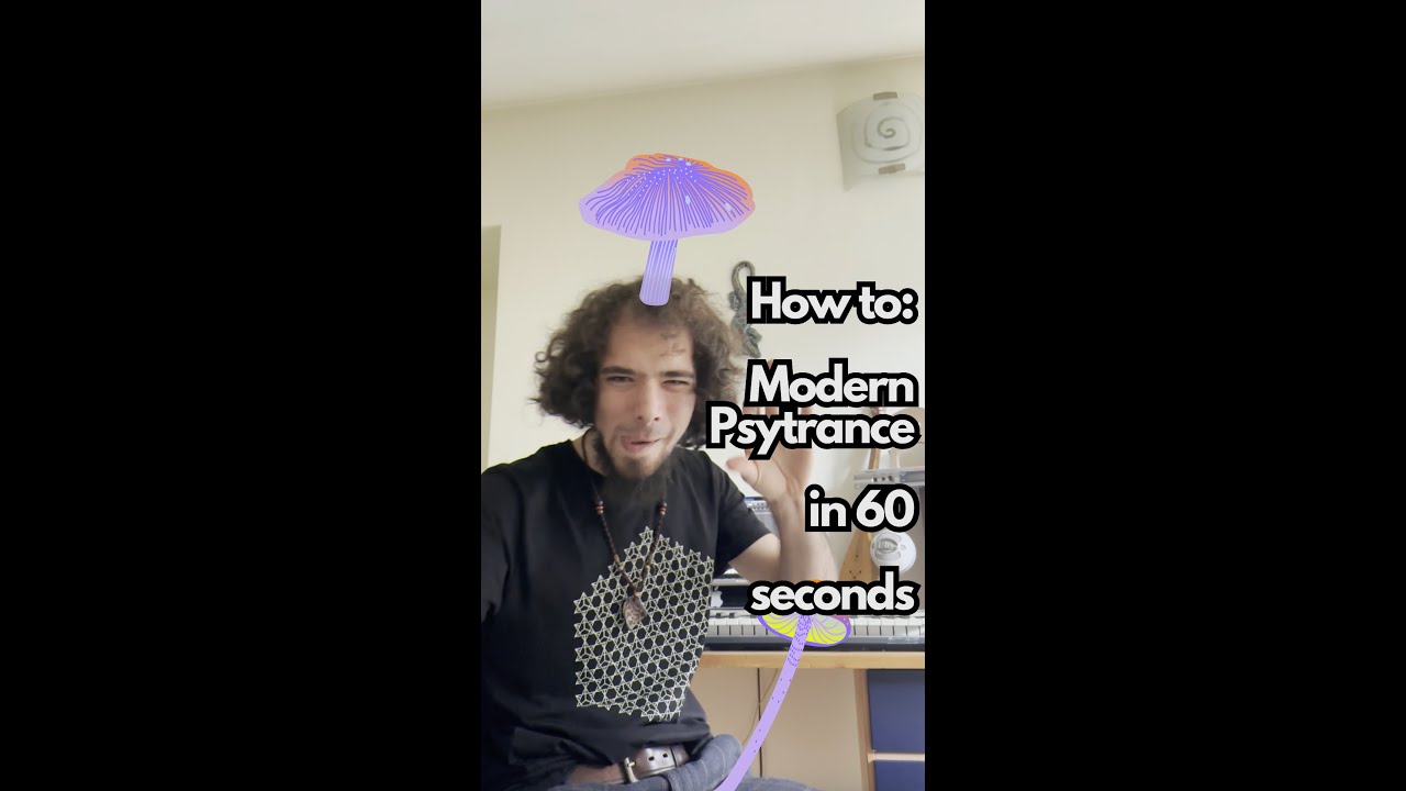 Modern psytrance in 60 seconds