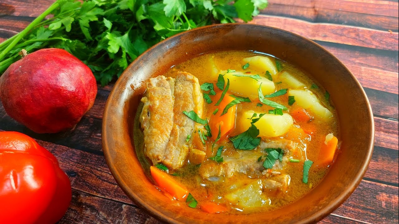 СУП КОТОРЫЙ СВОДИТ МУЖЧИН С УМА ❗️ Вкуснейший суп из свиных ребрышек