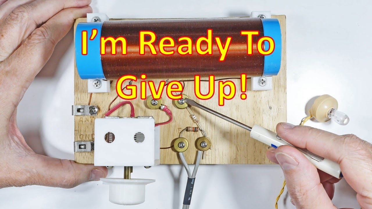 Crystal Radio-No More Variable Capacitor Designs? (4K)