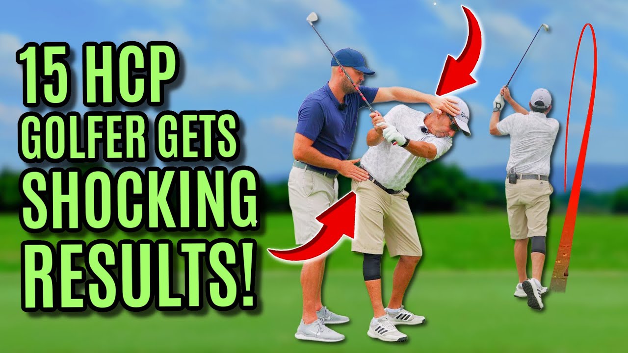 Small Changes To Golf Swing Bring SHOCKING Results---Live Golf Lesson