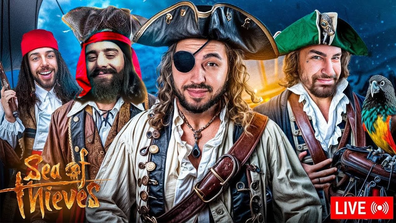 Sea of Thieves [TRY HARD] ft Parsalip, Amir Right