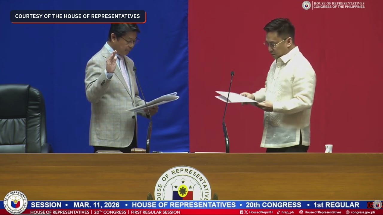 Jeffrey Soriano takes oath as congressman for ACT-CIS, replacing Edvic Yap