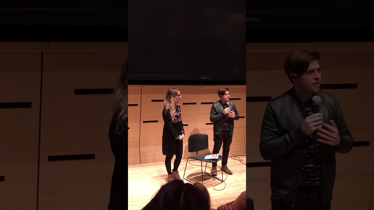 Filmmakers/Actors Paul Castro Jr. and Aly Miller introduce their film Aeris, about a kitten with FIP