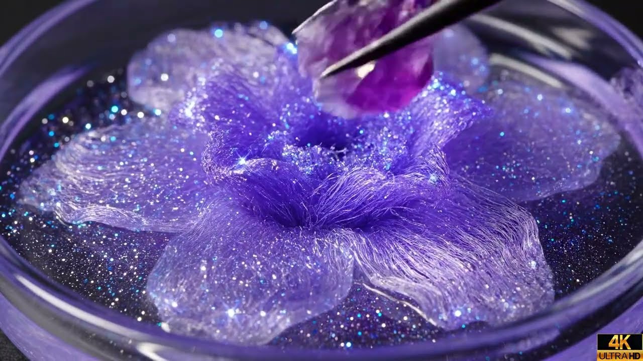 A Pink Pearl Blooms into a  Dream Flower｜Extreme Macro ASMR#asmr #asmrvideo #aiasmr #relaxing