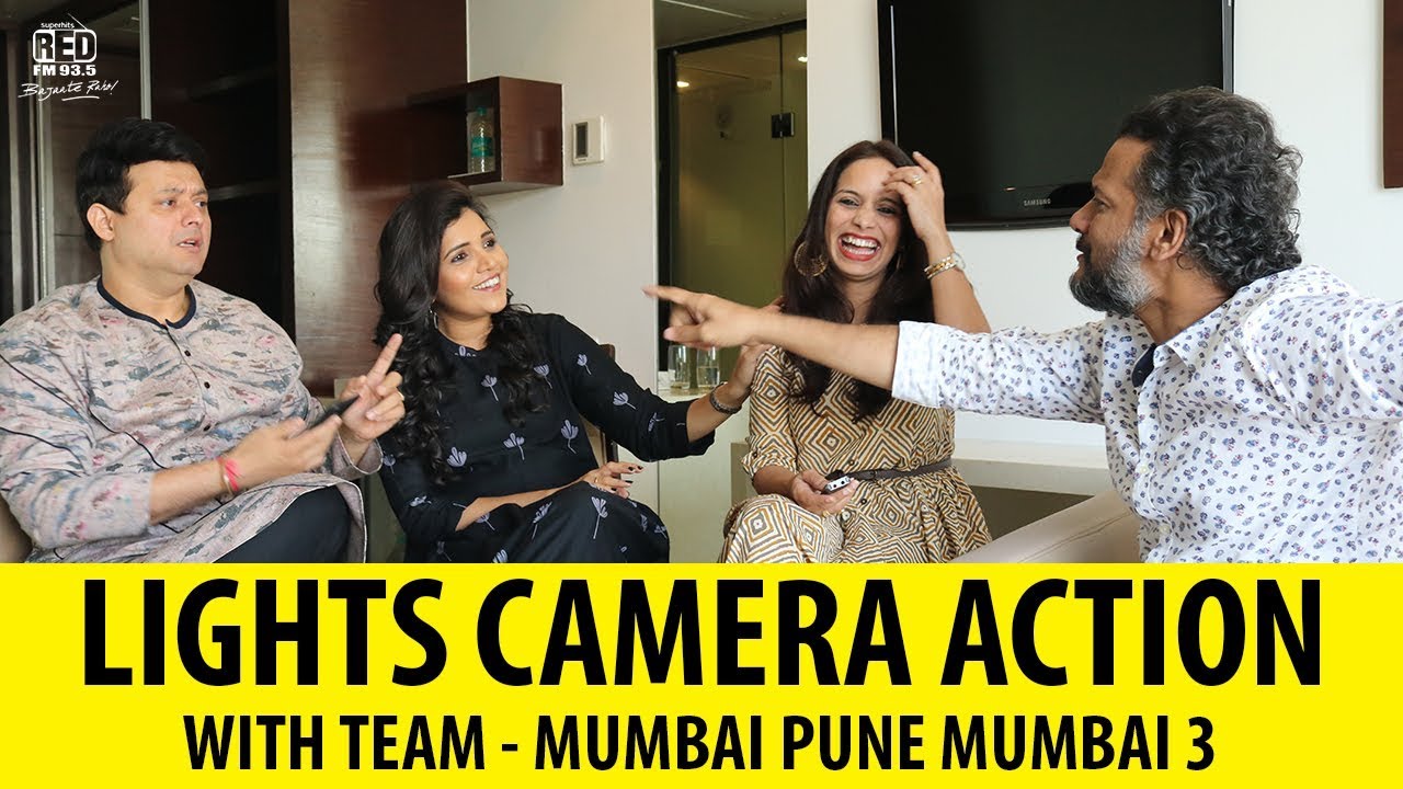 Kallakar Shruti's Lights Camera Action with Team "MUMBAI PUNE MUMBAI 3"
