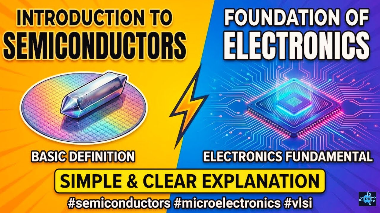 Introduction to Semiconductor | Foundation of Electronics | #semiconductors #microelectronics #vlsi