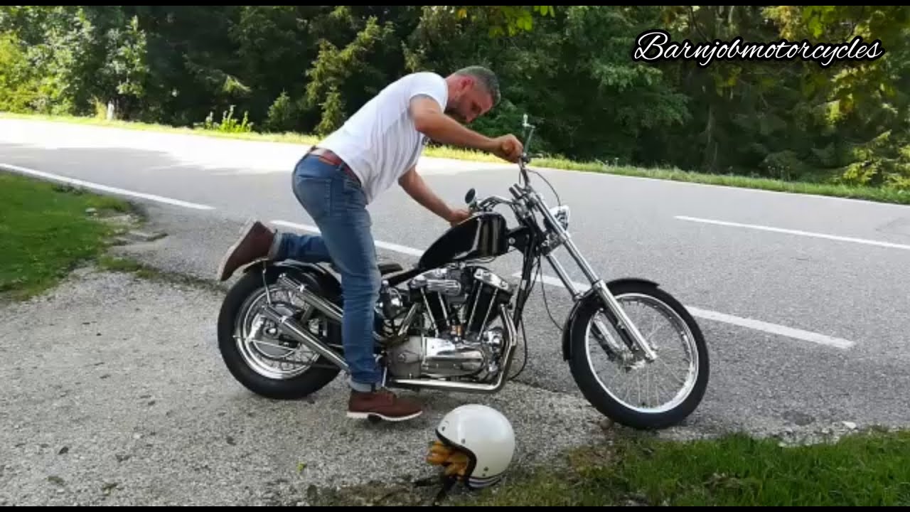 Harley Kick Start...