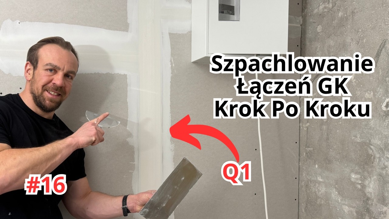 Jak szpachlować łączenia płyt GK. Remont Mieszkania odc.16 #remont4you