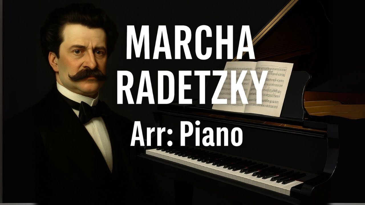Marcha Radetzky – Arranjo Solo para Piano | Johann Strauss