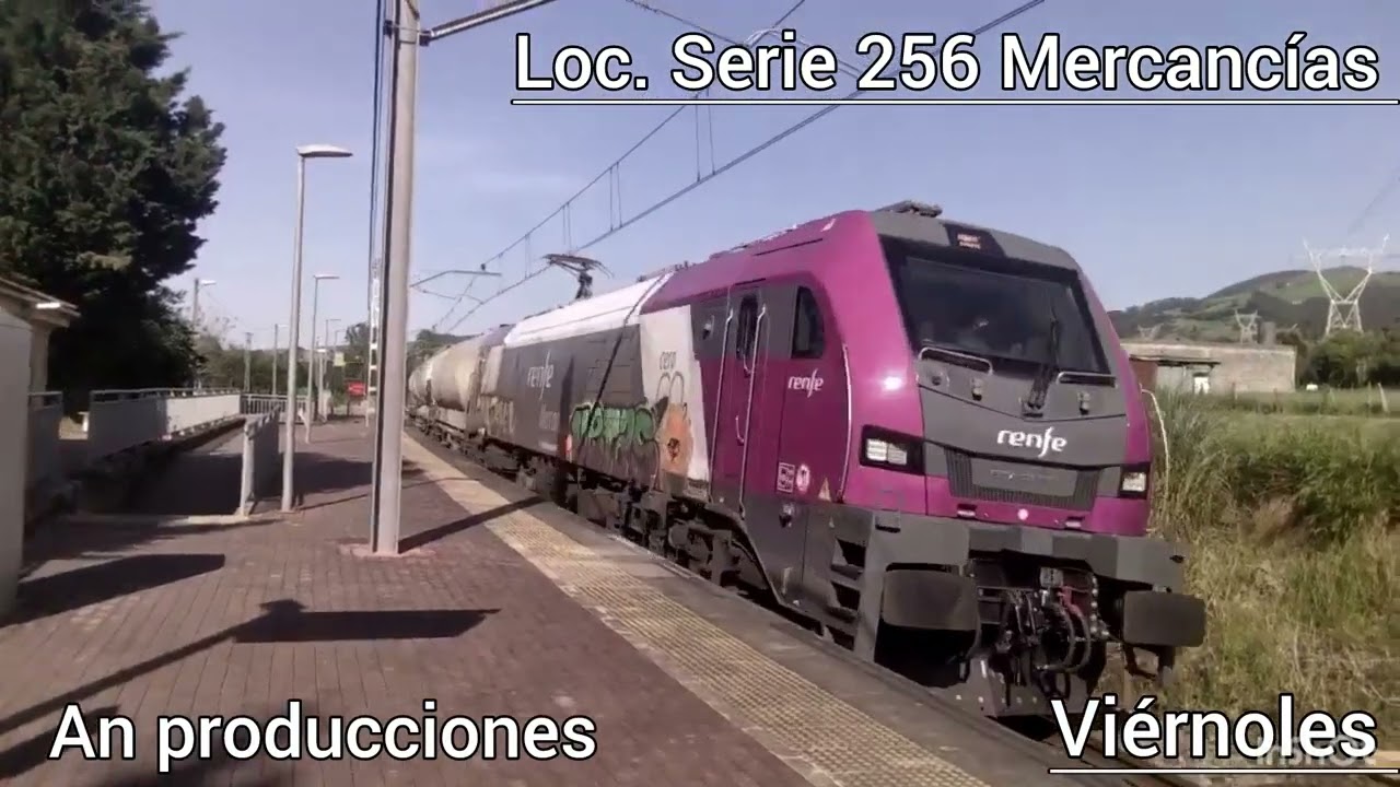 TRENES RENFE EN TRÁNSITO (SONIDO DIRECTO) 