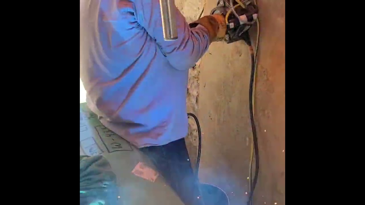 Local 250 burning rod under the streets of San Diego