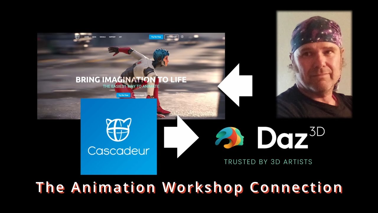 Daz Studio meets Cascadeur - The Animation Workshop Connection