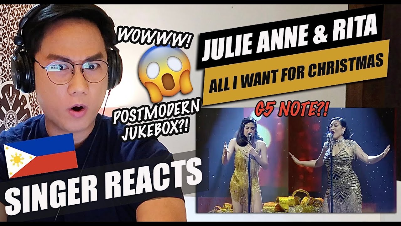 Julie Anne San Jose & Rita Daniela – All I Want For Christmas Is You | The Clash Season 3 | REACTION