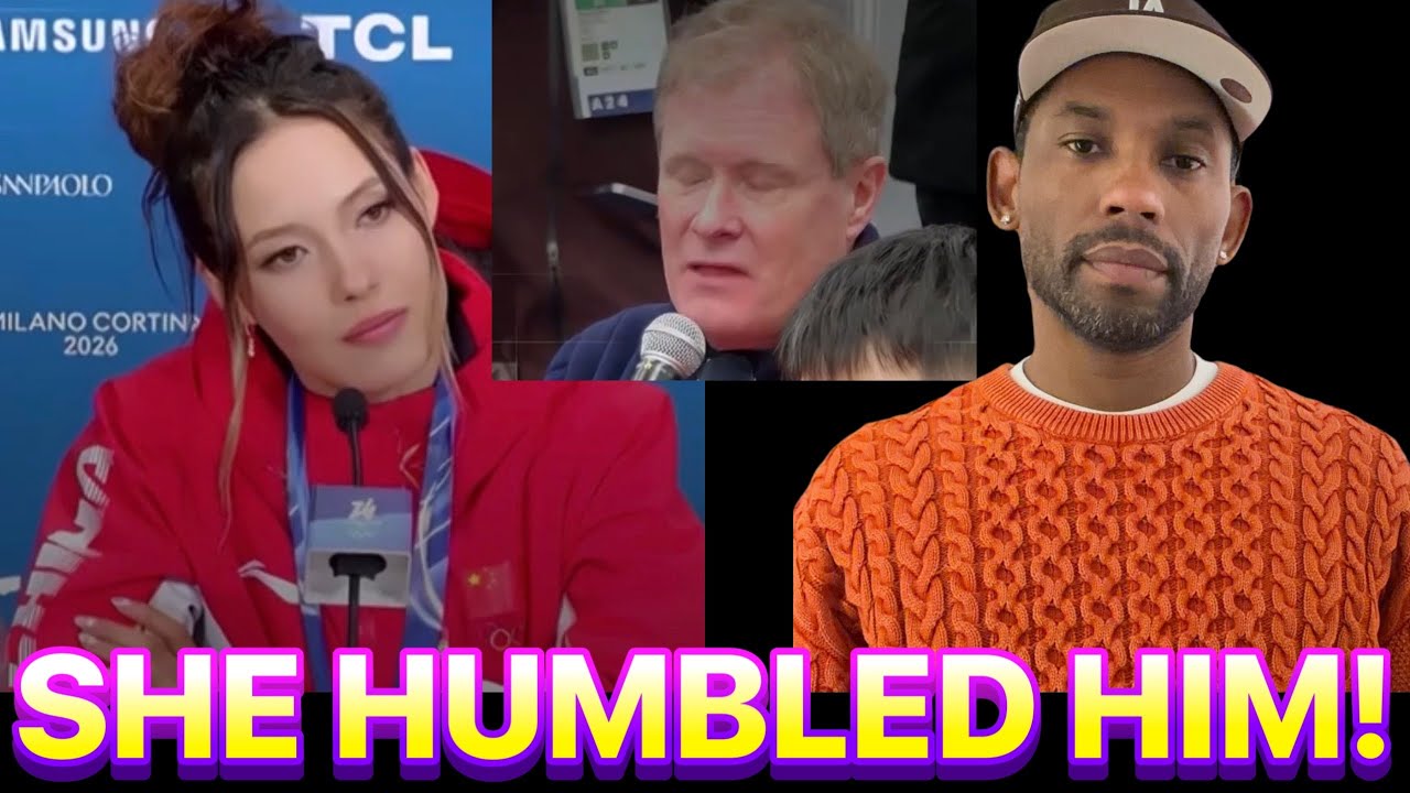 INSECURE MALE JOURNALIST GETS COOKED BY HIGHLY DECORATED FEMALE SKIER AFTER TRYING TO HUMBLE HER!