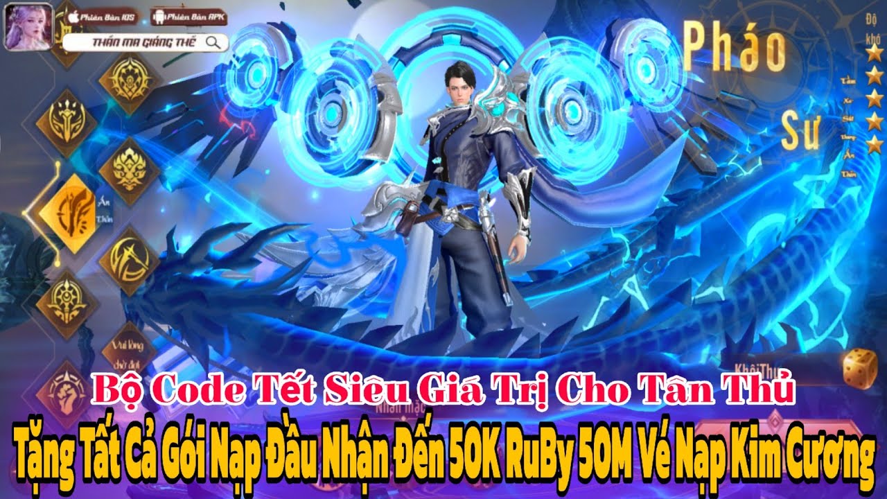 Thần Ma Giáng Thế - Bản Việt Đăng Nhập Tặng 50M Vé Nạp KC Và 999 Ruby Tiền Thật Bộ Biến Dị Siêu Đẹp