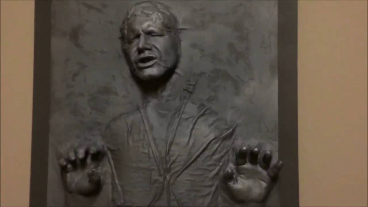 Han Solo in Carbonite DIY 2016