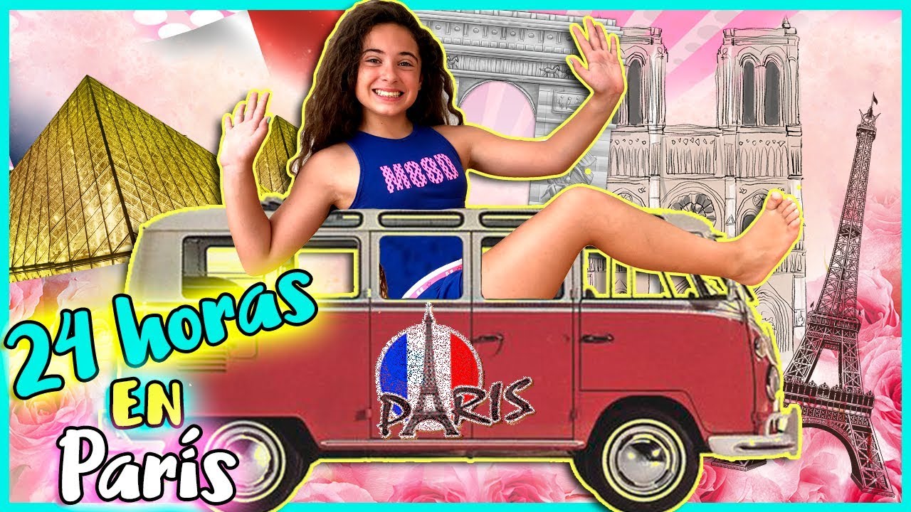 24 HORAS en PARÍS!!! Visitamos NOTRE DAME, DISNEYLAND, TORRE EIFFEL...