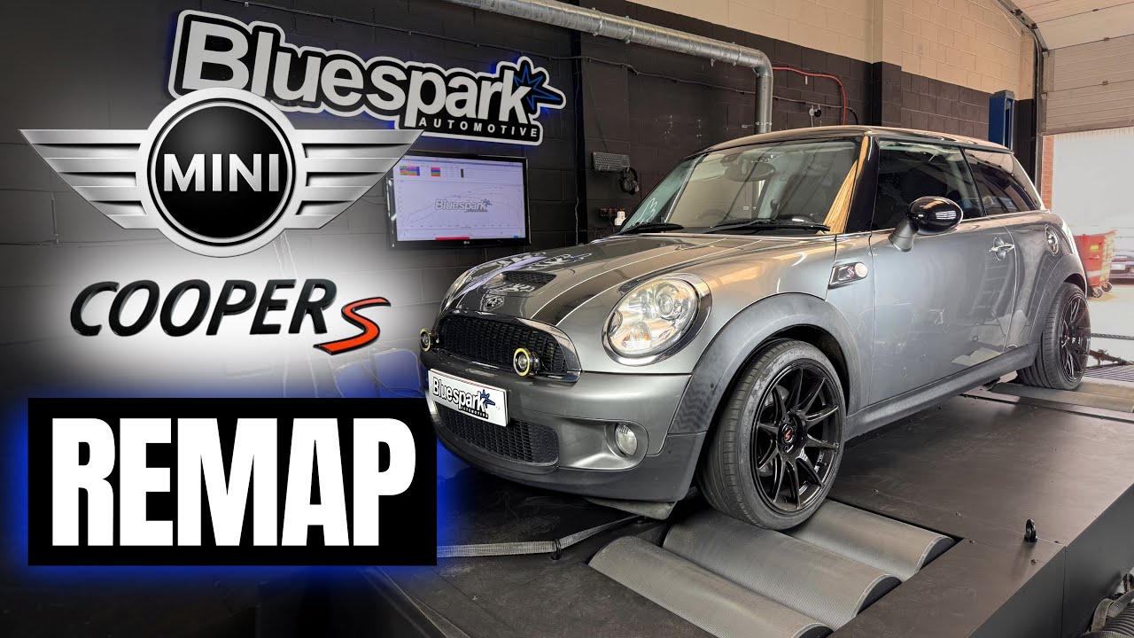 MINI Cooper S 1.6 R56 172bhp/175ps Custom ECU Remap with Dyno Test