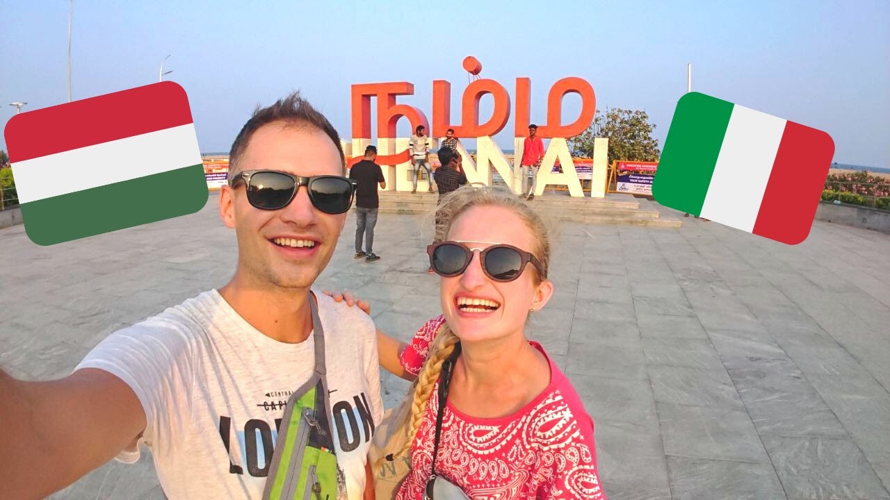 Foreigners in CHENNAI (a LOCAL helped US!)