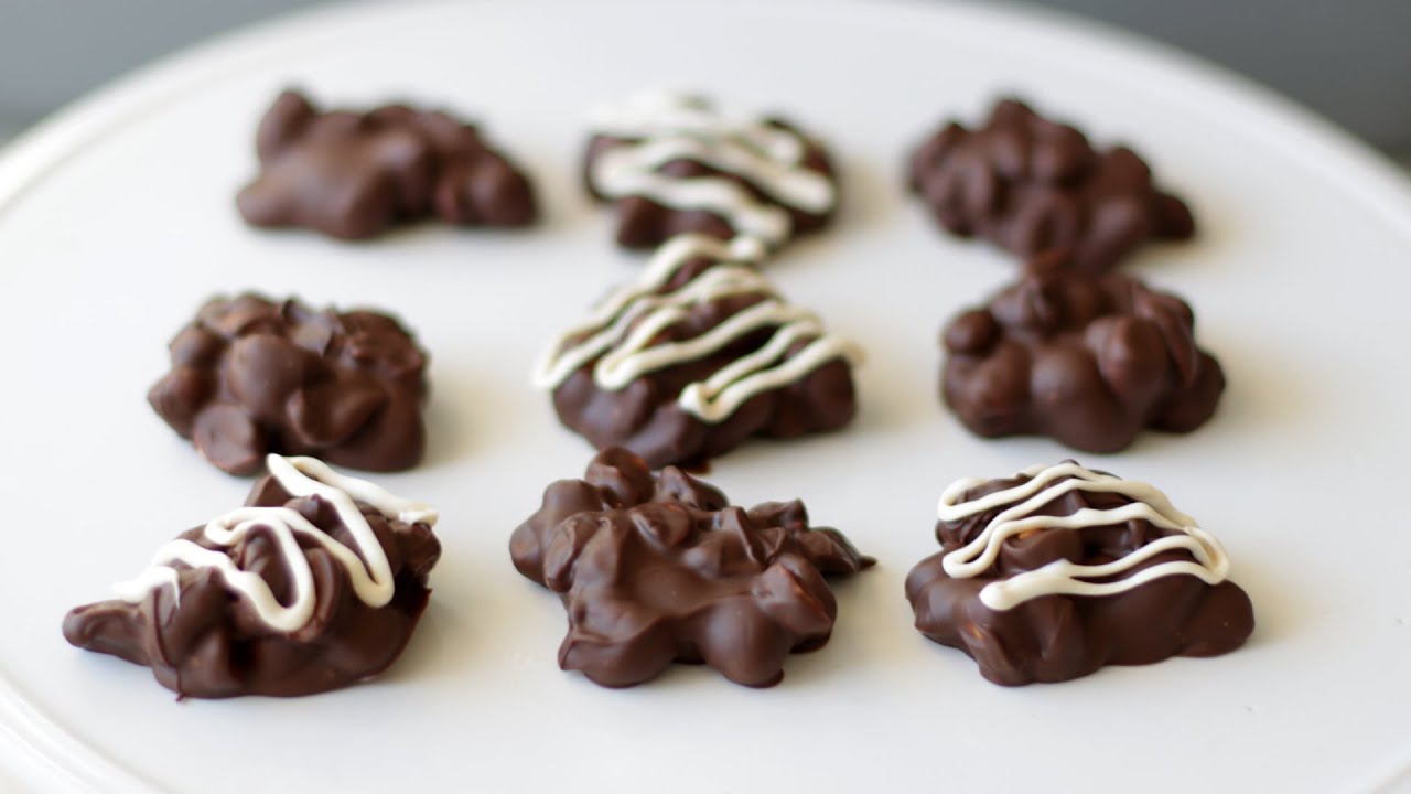 How to Make Chocolate Peanut Clusters | Easy Peanut Clusters Recipe