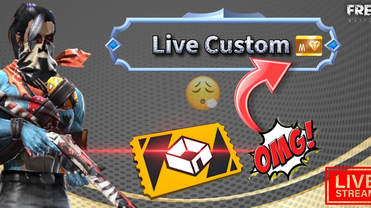 🔴[Live]FREE FIRE CUSTOM ROOM | Part 2 |Playing Squad | Streaming with Subscribers