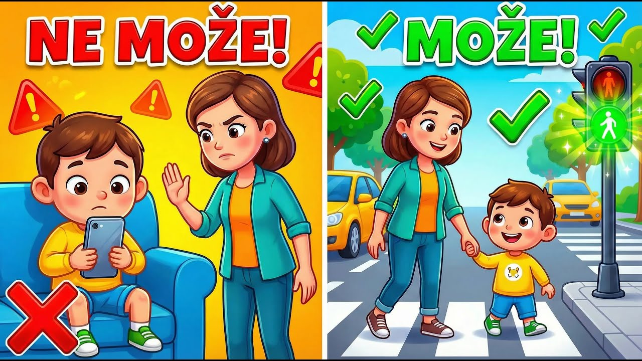 Može ✅ Ne Može ❌ | Dečija Pesmica | Balkan Kids