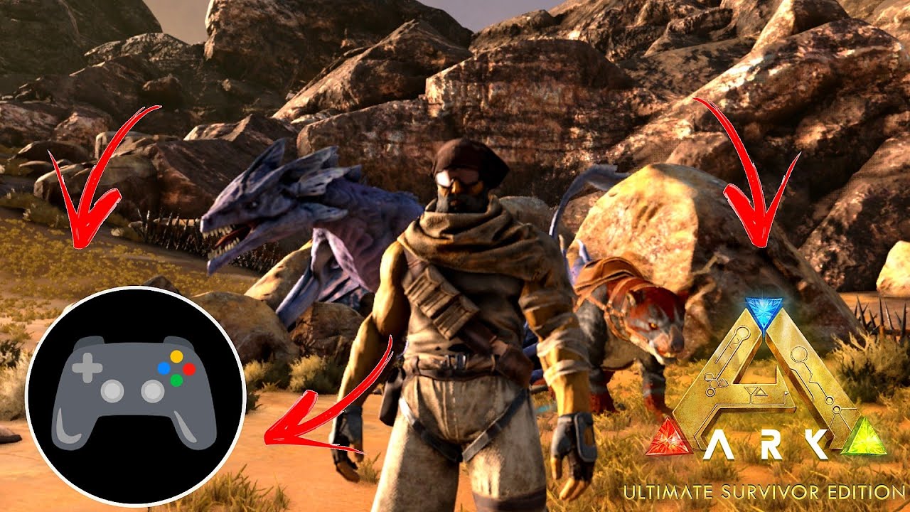 Testando o Controle no ARK ULTIMATE MOBILE