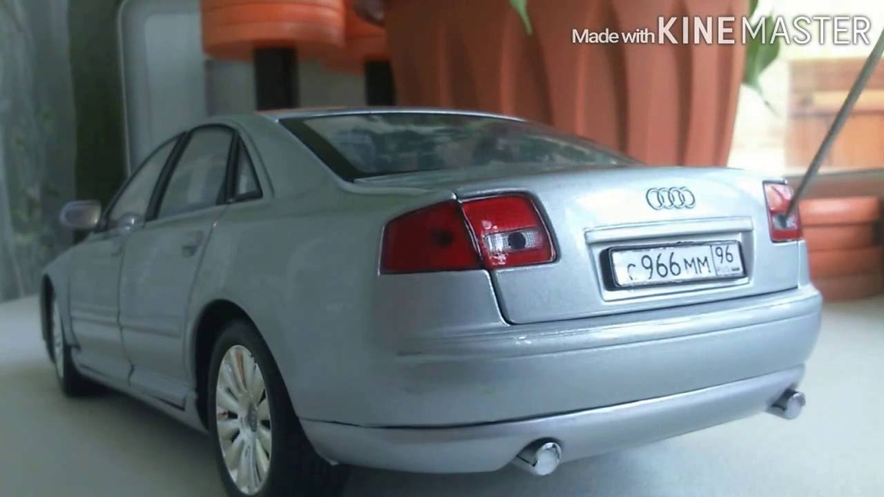 Обзор модели Audi A8 1:18 Autotime/MotorMax