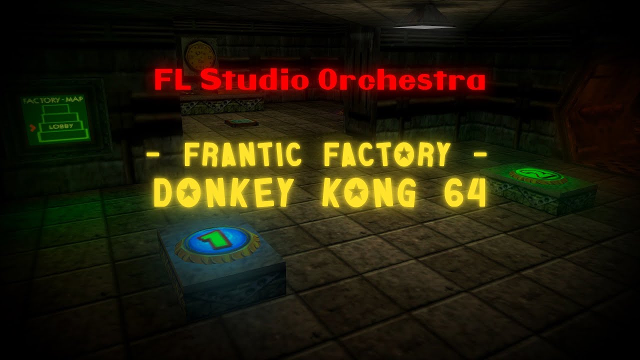Frantic Factory - Donkey Kong 64 Orchestra